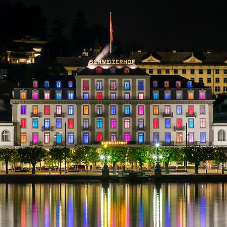 Hotel Schweizerhof Luzern Buitenkant foto
