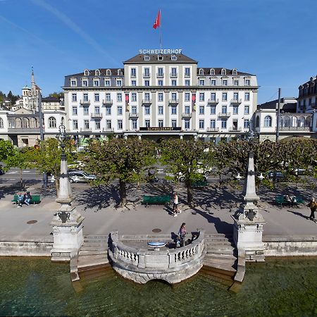 Hotel Schweizerhof Luzern Buitenkant foto