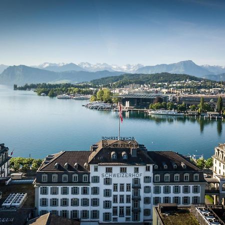Hotel Schweizerhof Luzern Buitenkant foto