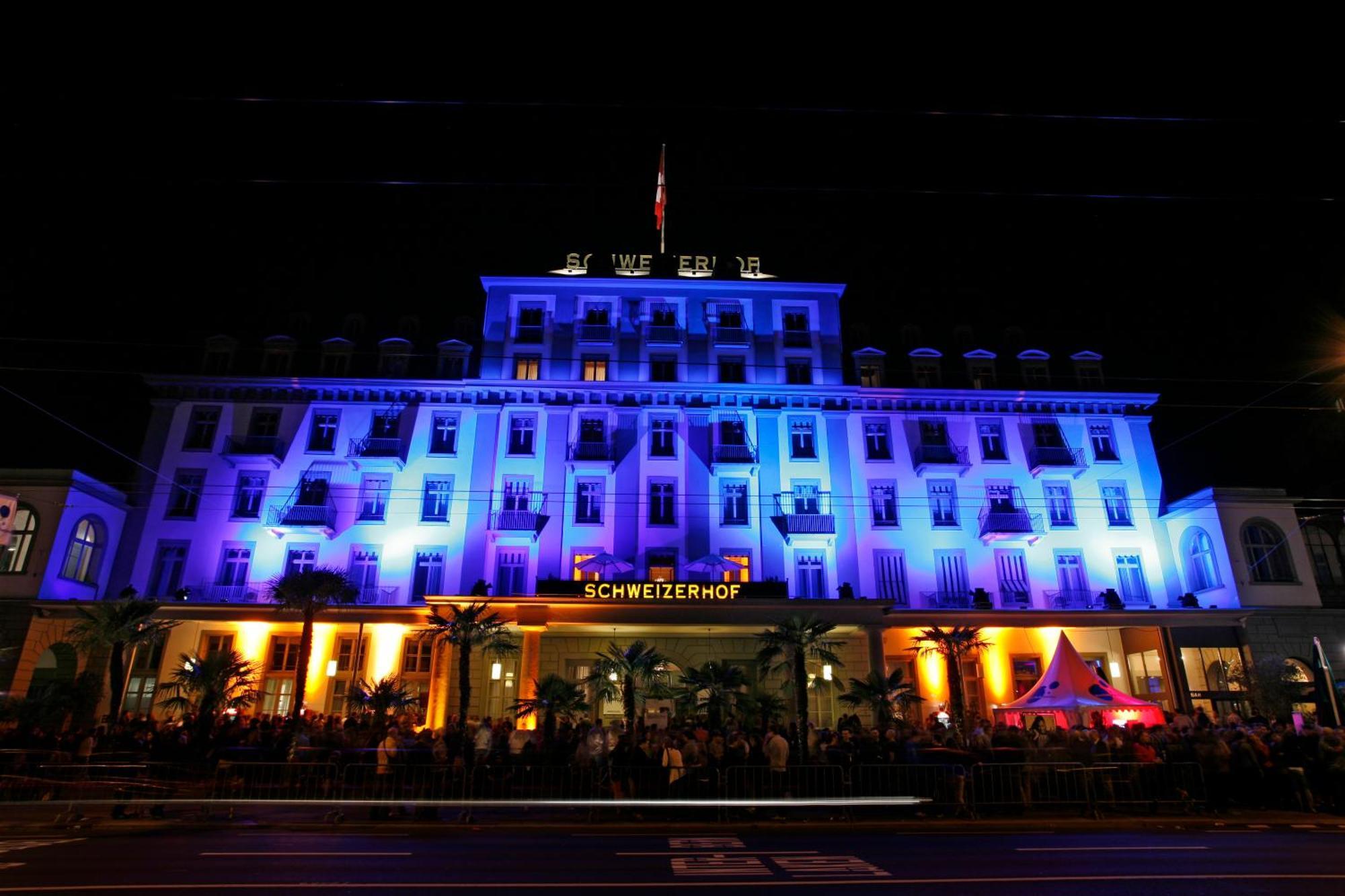 Hotel Schweizerhof Luzern Buitenkant foto