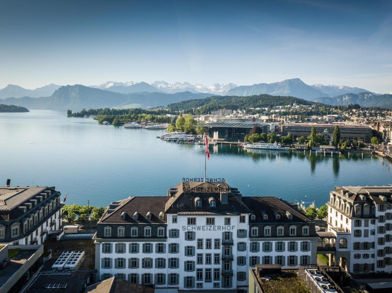 Hotel Schweizerhof Luzern Buitenkant foto